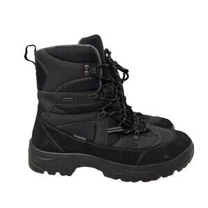 Naot Moose Boots Mens Size 12 Waterproof Snow Winter Slip Resistant Black